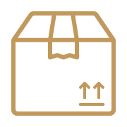 Shipping box icon
